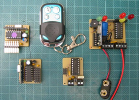 433 MHz KEY FOB RADIO CONTROL SYSTEM